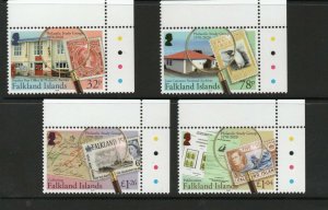 FALKLAND ISLANDS 50th Ann. Philatelic study marginal MNH  condition.