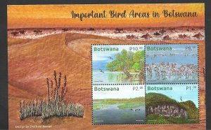 BOTSWANA  Important Bird Areas S/S