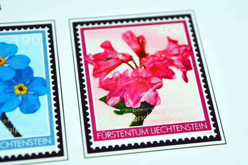 COLOR PRINTED LIECHTENSTEIN 2011-2020 STAMP ALBUM PAGES (66 illustrated pages)