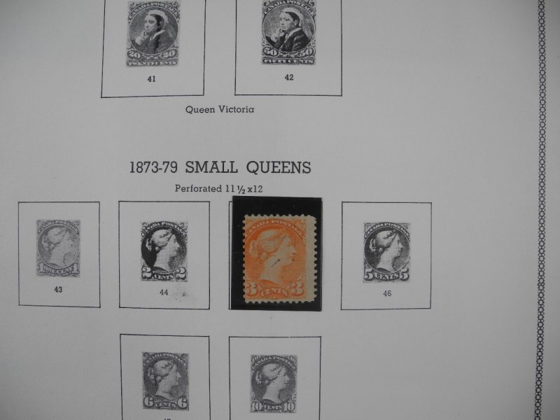 CANADA, Fantastic  Stamp Collection mounted on pages(6 Volumes)