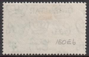 Gibraltar Scott 137 - SG150, 1953 Elizabeth II 3d MH*