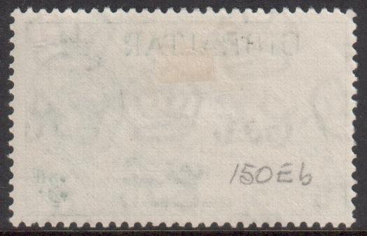 Gibraltar Scott 137 - SG150, 1953 Elizabeth II 3d MH*