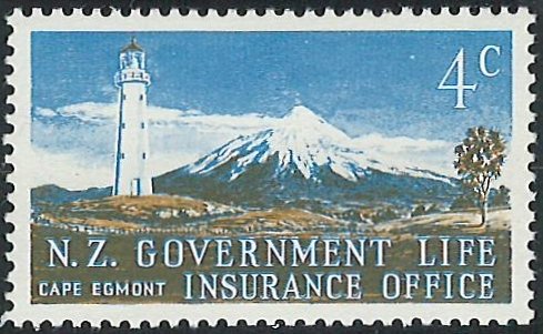 Scott: OY46 - New Zealand Life Insurance - Lighthouses, MNH