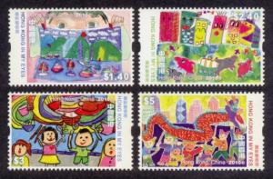 Hong Kong Sc# 1414-7 MNH In My Eyes - Children's Art