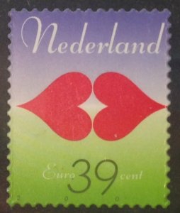 NETHERLANDS 2005  GREETINGS HEARTS MNH. SG2411