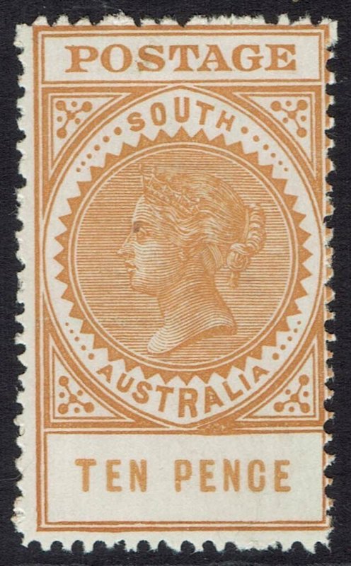 SOUTH AUSTRALIA 1904 QV THICK POSTAGE 10D