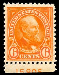 US #558 Mint OG NH VF+ $65