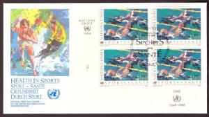 United Nations Geneva, First Day Cover, Sports