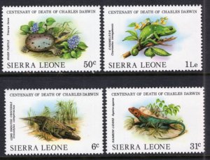 Sierra Leone 571-574 Animals Darwin MNH VF