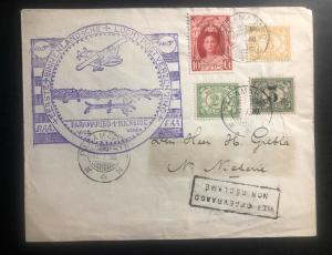 1930 Paramaibo Suriname to Nickerie First Flight Cover FFC PAA Pan American