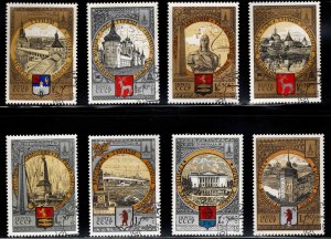 Russia Scott B113-120 Used CTO 1978 semi-postal set