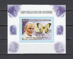 Guinea, Mi cat. 4263 B. Pope John Paul II s/sheet. ^