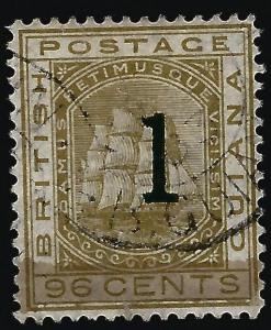 British Guiana (SC93 SG149) Cat £10/$12 Used F-VF...These move quick!