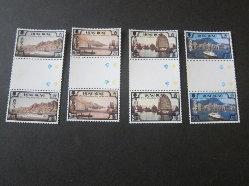 Hong Kong 1982 Sc 380-83 G-pair set MNH