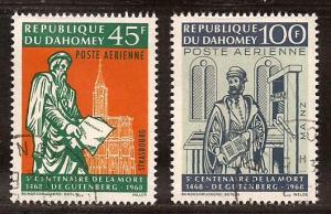 Dahomey  #  C 69 - 70  used  C T O