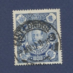 SOUTH AFRICA  - Scott 1 - used  -  King George V - 1910