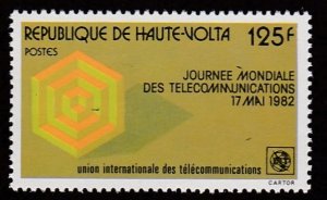 Burkina Faso # 600. World Telecommunications Day. Mint NH, 1/2 Cat.