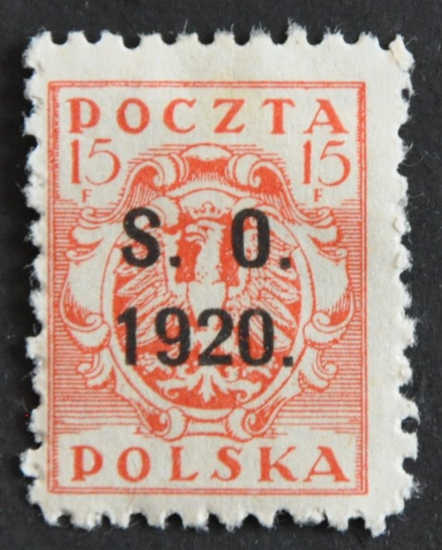 DYNAMITE Stamps: Eastern Silesia Scott #43 – MINT hr