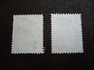 Stamps - Australia - Scott# 121,125 - Used Part Set of 2 Stamps