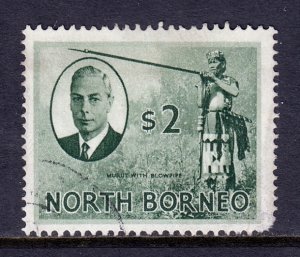 North Borneo - Scott #256 - Used - Scuff/thin LR corner - SCV $20