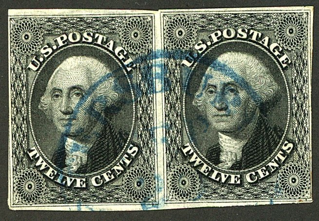 U.S. #17 USED PAIR