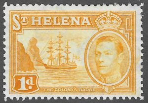 St. Helena (1940) - Scott # 119a,  MH