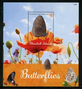 MARSHALL ISLANDS  2020 BUTTERFLIES  SOUVENIR SHEET MINT NH