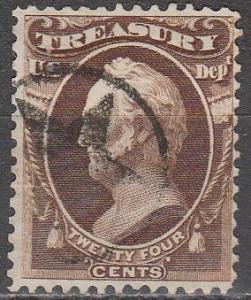 US #O80 F-VF Used CV $100.00 (S988)