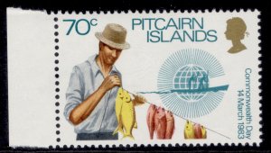 PITCAIRN ISLANDS QEII SG236w, 1983 70c, NH MINT. Cat £25. WMK CROWN TO THE RIGHT