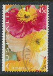 Australia SG 1447 Used - Greetings Poppies