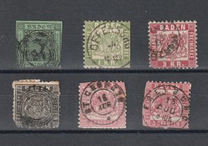 Baden from an old album page, useful lot (~0129k)