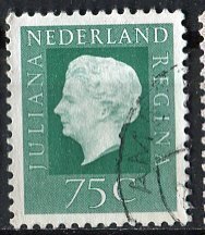 Netherlands; 1972: Sc. # 467: Used Single Stamp