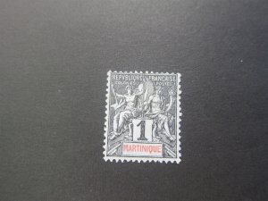 French Martinique 1892 Sc 33 MH