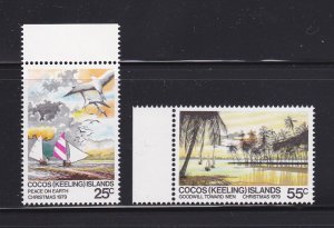 Cocos Islands 51-52 Set MNH Christmas (A)