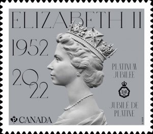 Canada 2022 MNH Stamps Scott 3318 Queen Elizabeth II Platinum Jubilee