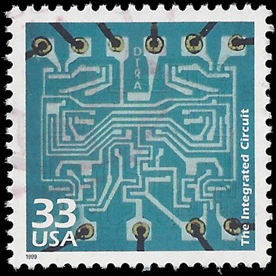 #3188j 33c The 1960's The Integrated Circuit 1999 Used