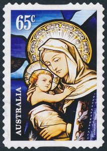 Australia 2014 65c Christmas - Virgin Mary & Christ Child S/A SG4282 Fine Used 2