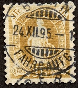 Switzerland - Sc #88, used. Perf. 11.5, Clear Margins.  FREE SHIPPING!