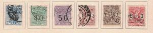 Italy Vaglia Segnatasse 1 - 6 - Money Order Postage. Used.   #02 ITALVAG1s6