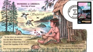 #4047 Lake Superior Collins FDC