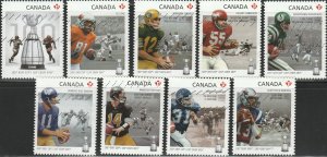 Canada, #2568-2576 Used From 2012   Unitrade Cat.