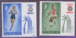 Grenada 1968 SC# 280, 282 MNH L445