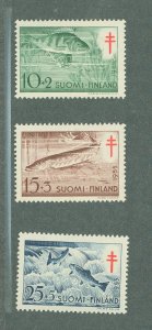 Finland #B126-128 Mint (NH) Single (Complete Set) (Fauna)