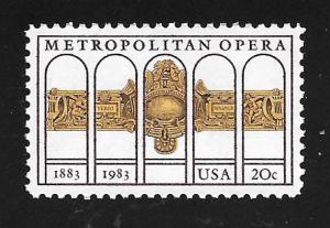 SC# 2054 - (20c) - Metropolitan Opera - MNH single