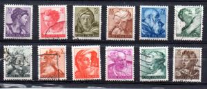 Italy 813-824 used