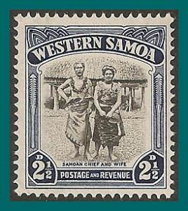 Samoa 1935 Chief, mint #169,SG183