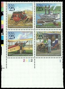 PCBstamps   US #2434/2437 PB $1.00(4x25c)Traditional Mail Deliv, MNH, (PB-3a)