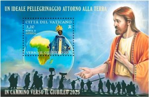 Vatican 2023 MNH Stamps Souvenir Sheet Africa Holy Year 2025 Virgin Mary