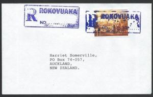FIJI 1991 cover ROKOVUAKA boxed cancel.....................................50644