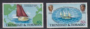 Trinidad & Tobago # 245-246, Ship - Hummingbird I, Mint NH, 1/2 Cat.